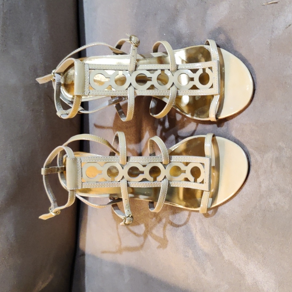 Coach signature heels